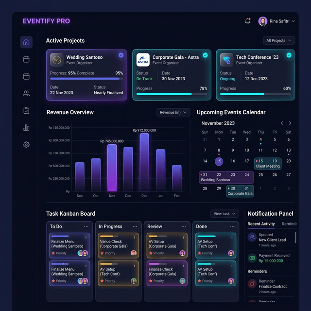 Taskify | Elevate•Execute•Excel Dashboard